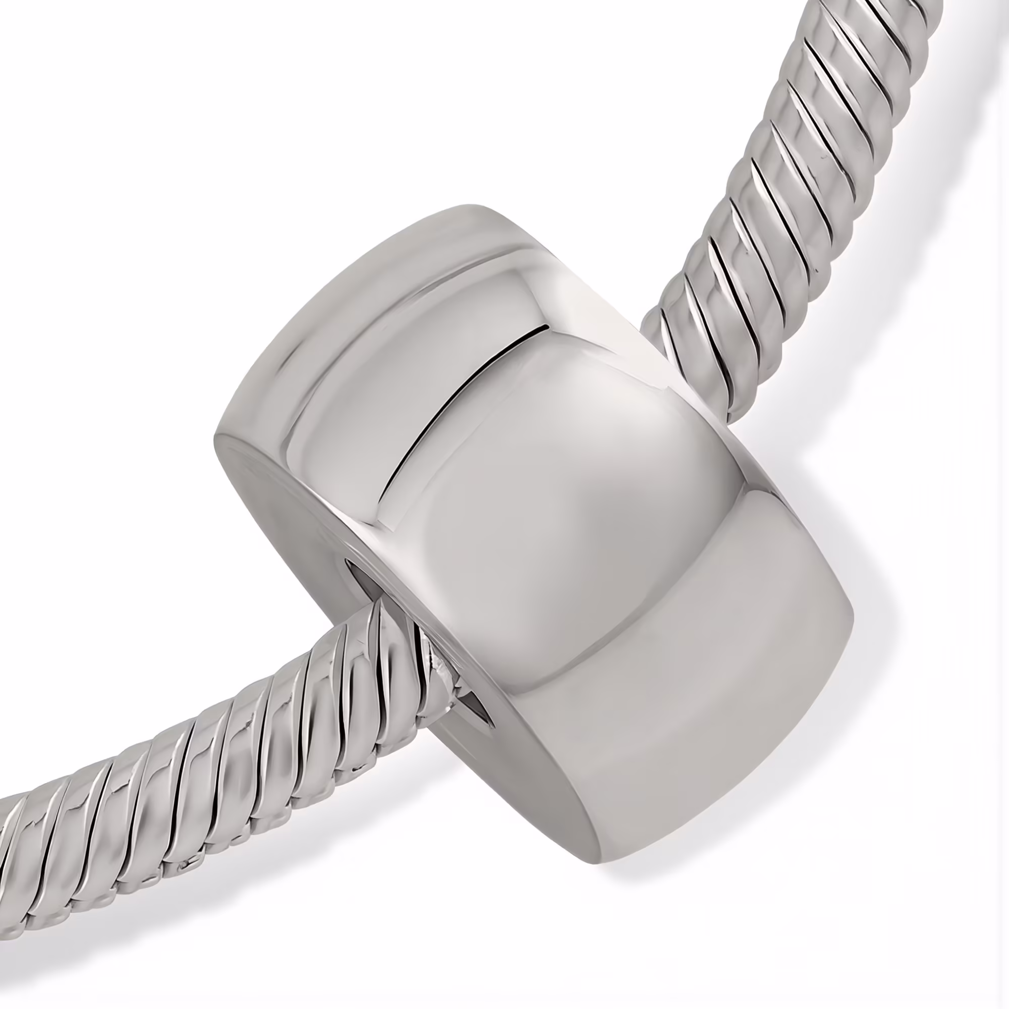 silver Simple Love Memorial Charm