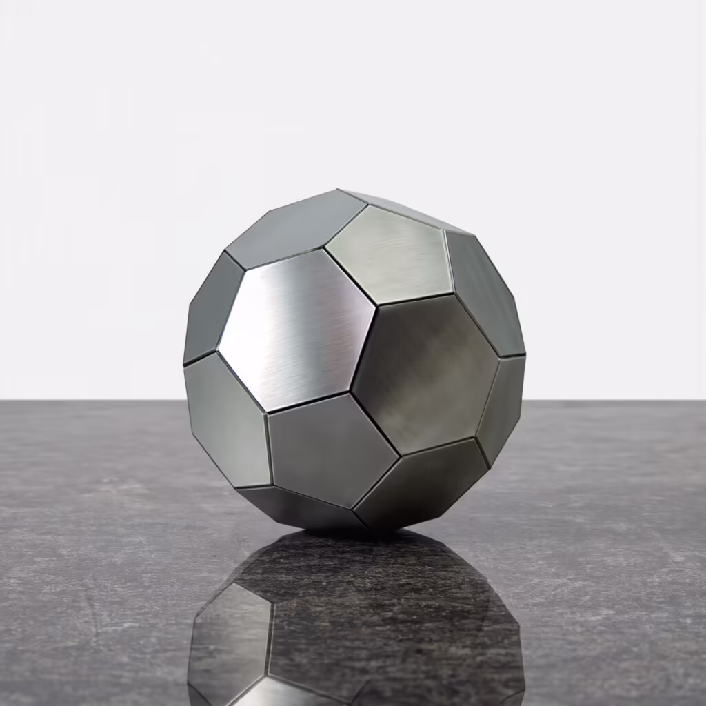 Steel Football Urn