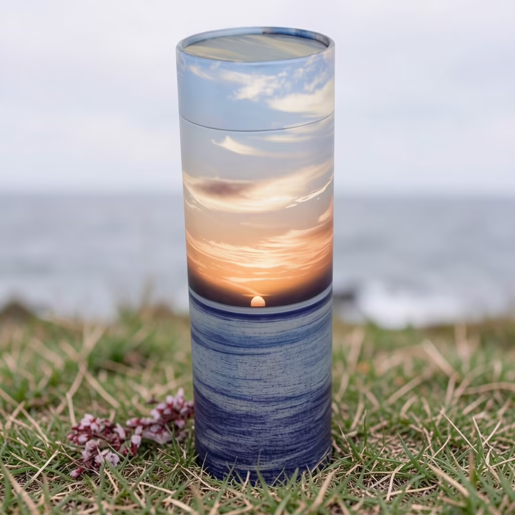 sunset scatter tube
